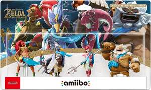 amiibo The Legend of Zelda - Breath of the Wild Recken-Set (Urbosa, Revali, Mipha und Daruk) für 53,99 EUR inkl. VSK DE