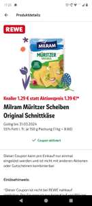 [Lokal Rewe Dortmund] Milram Müritzer Käse