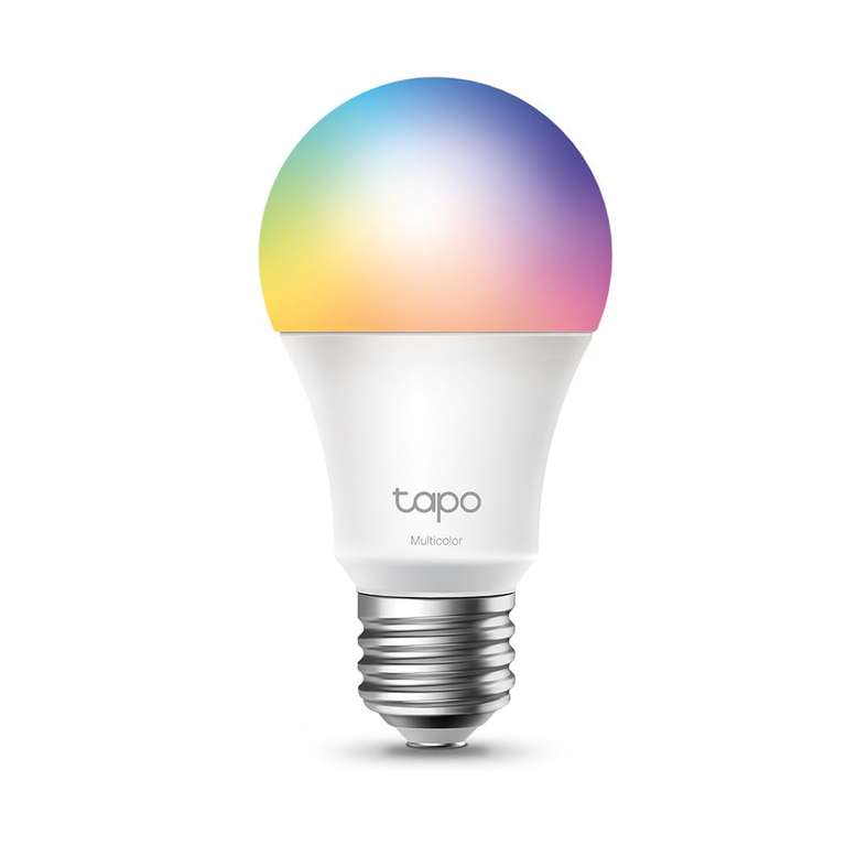 [Prime] TP-Link Tapo L530E alexa lampe E27, Energie sparen, Mehrfarbrige dimmbare smarte WLAN Glühbirne