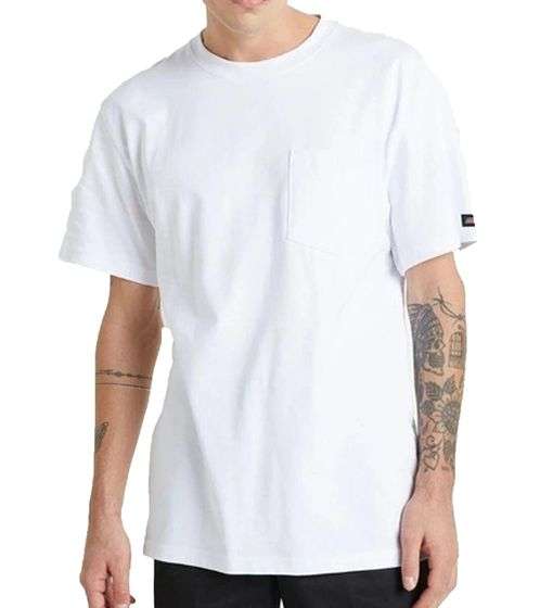 6er Pack Dickies Basic Herren T-Shirt (250 g/m²) | Tall- und XL-Größen in Schwarz, Grün, Blau; weiß M-4XL