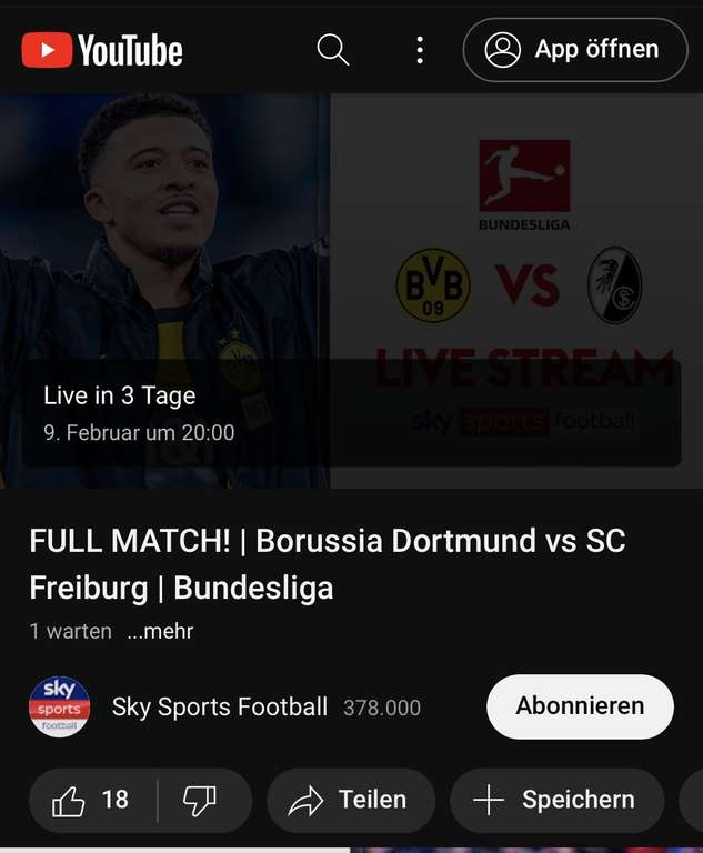 Dortmund - Freiburg kostenloser Stream (VPN UK)