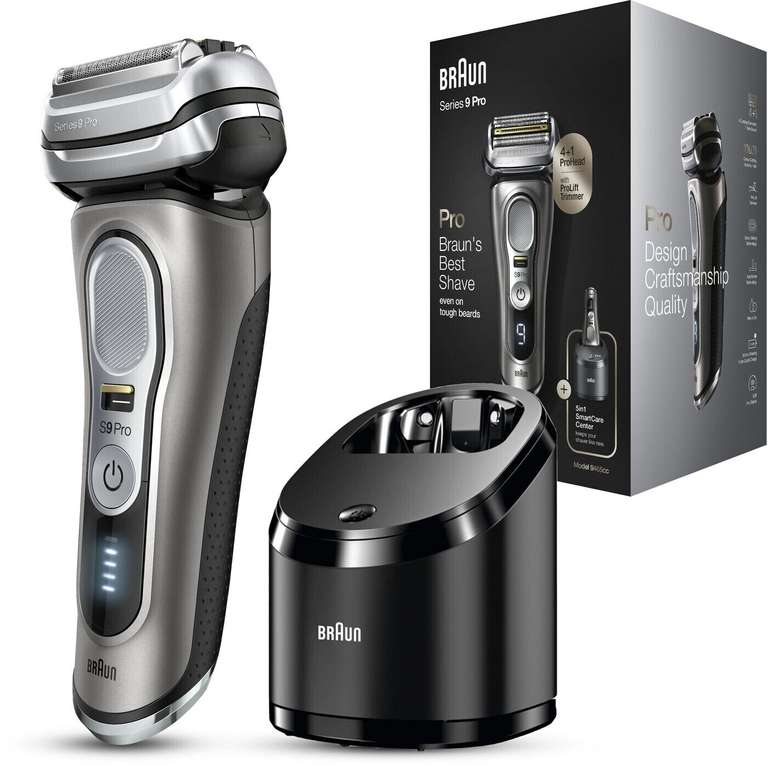 Braun Series 9 Pro inkl Reinigungsstation (186,99€ nach 40€ Cashback)