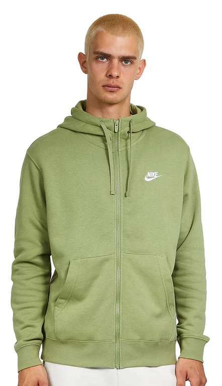 Nike Sportswear Club Fleece Full-Zip Hoodie für 33,21€ inkl. Versand (statt 63€)