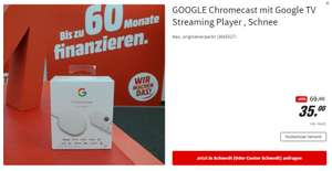 [Mediamarkt Fundgrube oder Lokal Schwedt] Google Chromecast mit Google TV - Neu und OVP
