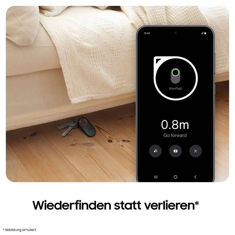 Samsung SmartTag (2. Generation) Schwarz