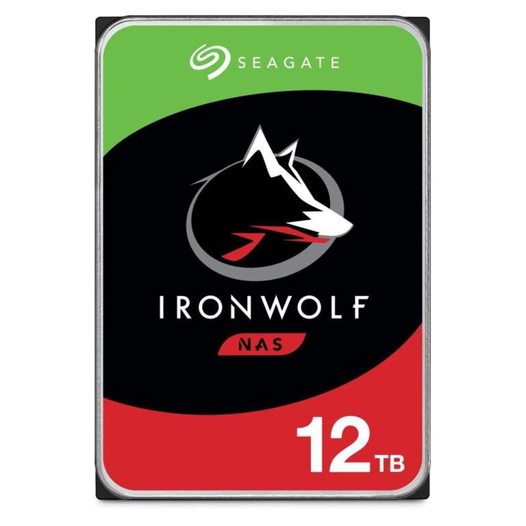 Seagate IronWolf NAS HDD 12 TB für 206,03 €
