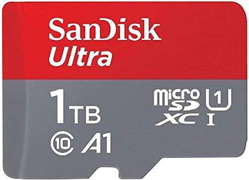 SanDisk Ultra microSDXC UHS-I Speicherkarte 1 TB + Adapter [AMAZON UK]