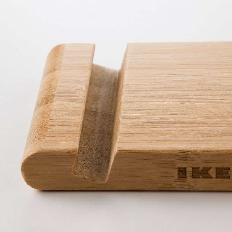 BERGENES IKEA Halter für Mobiltelefon/Tablet aus Bambus (Abholerpreis)