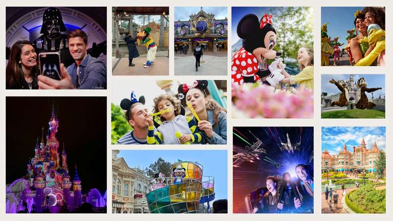 Disneyland Paris Special! ab 78,50 € p.P. mit Übernachtung im Hotel ab 4 Sterne und Disneyland Paris Reiseführer