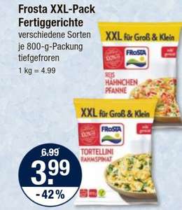 V Markt Südbayern: 800g Frosta Fertiggericht (XXL) ab 14.03.24 in versch.Sorten zum Angebotspreis/ Kilo= 4.99€