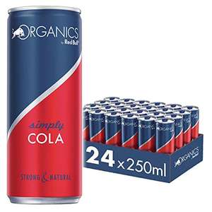 [5% Rabatt+Spar-Abo] Organics by Red Bull Simply Cola - 24er Palette Dosen - Bio-Erfrischungsgetränke 100% natürliche Zutaten