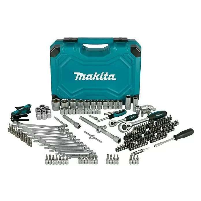Makita E-10883 Werkzeugkoffer 221-Teilig (Bauhaus Tiefpreisgarantie)