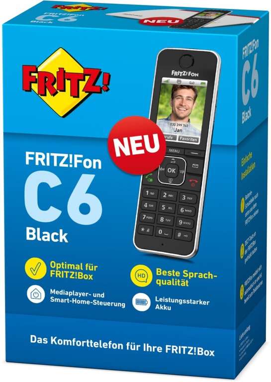 [Mastercard] AVM FRITZ!Fon C6 für 41,90€ | FRITZ!Box 7530 AX für 119€ | 6690 Cable / 5590 Fiber für je 219€ | FRITZ!Repeater 2400 für 60€