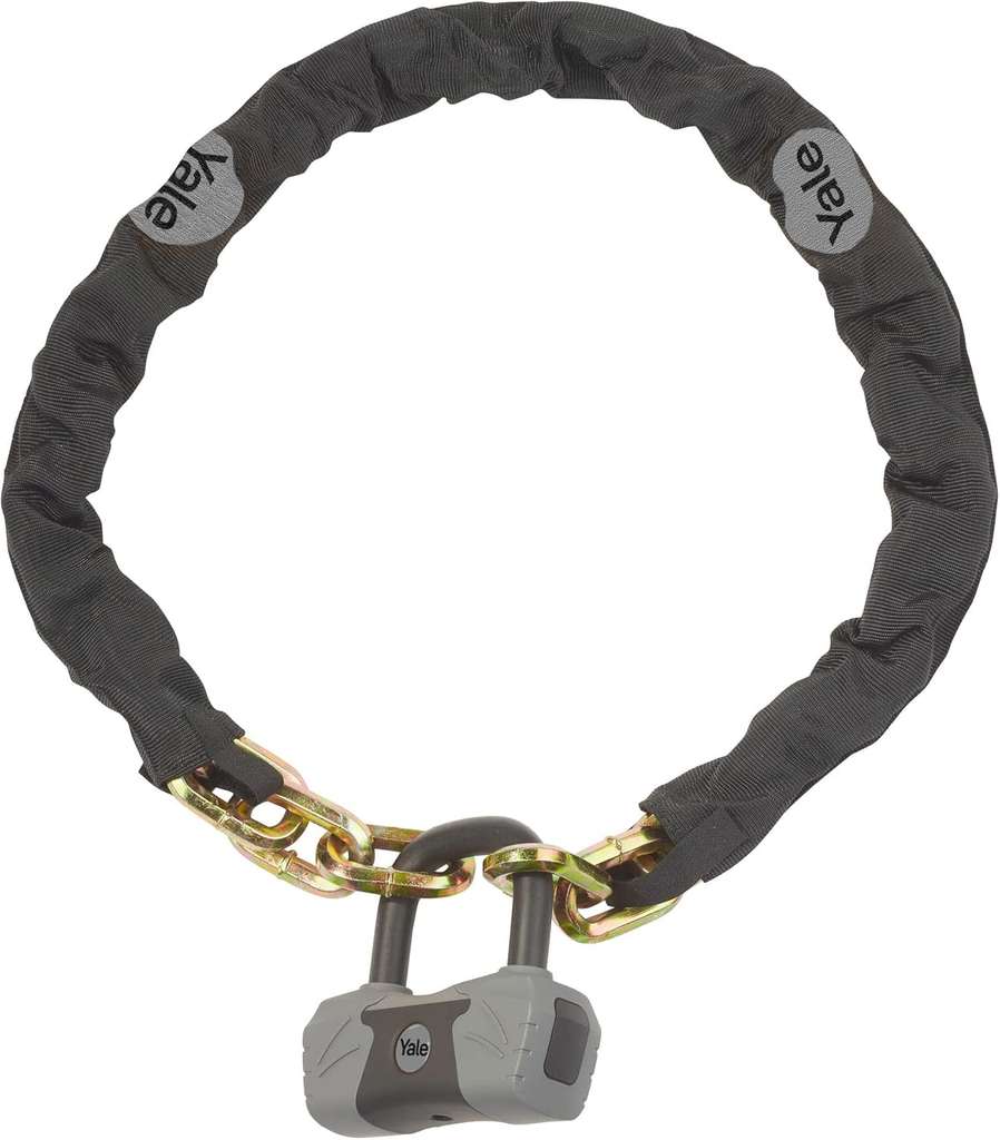 Yale Max Security Lucchetto A Catena Per Bici 1,8 M - Ricondizionato Eccellente - 4 Chiavi