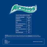 Airwaves Kaugummi | Menthol & Eucalyptus | Frischer Atem | Blau, zuckerfrei | 30 Packungen (30 x 12 Dragees) für 13,29€ (Prime Spar-Abo)