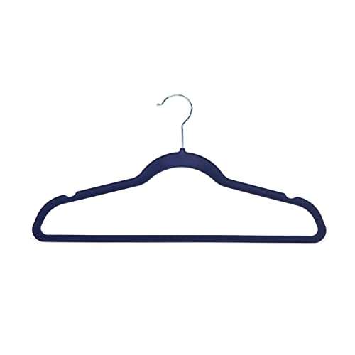 Amazon Basics Kleiderbügel, 100er-Pack, Samt (Prime)