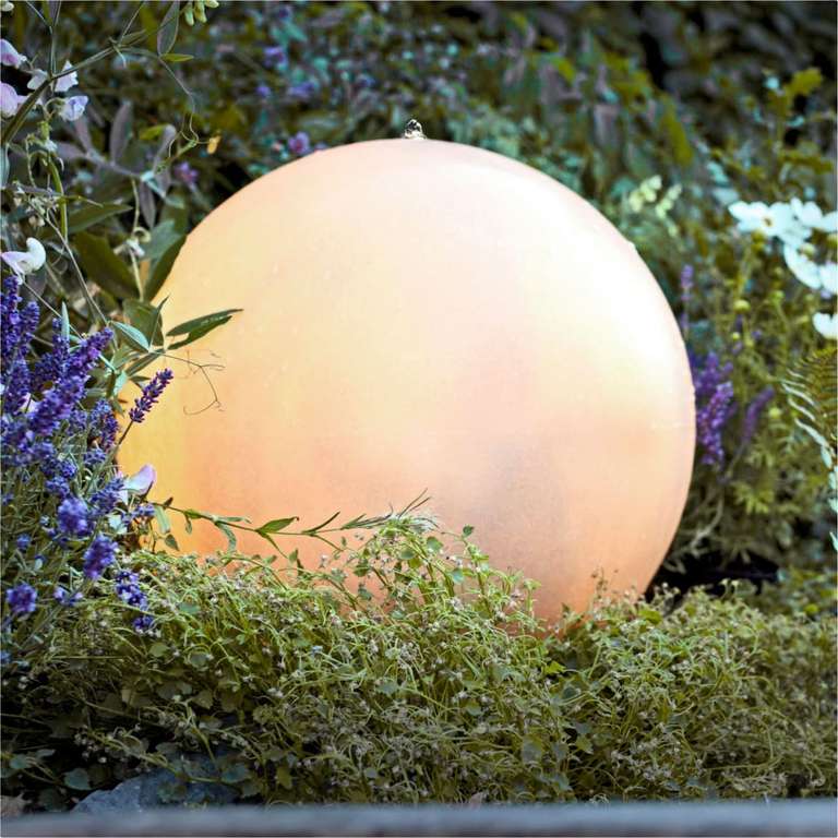Outdoor-Brunnen Moon, LED, modern, Polyethylen, Kabellänge ca. 500 cm