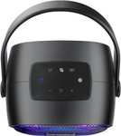 Tronsmart Halo 110 Party-Lautsprecher (60W, Bluetooth 5.3, ~18h Akku, Equalizer, Lichteffekte, Karaoke-Funktion inkl. Mikrofon, IPX6)
