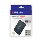 Verbatim Vi550 S3 SSD 256 GB 2,5'' SATA III 3D-NAND [Amazon Prime]