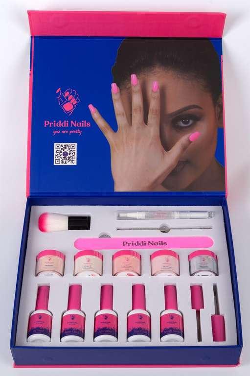 40% Rabatt auf Dipping Powder Nail Sets (Tauchpulver Maniküre, ohne UV-Lampe) von Priddi Nails zum Singles Day