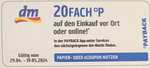 DM Payback 20-fach ab 2 Euro | bis 28.04.2024 und 29.04.-19.05.2024