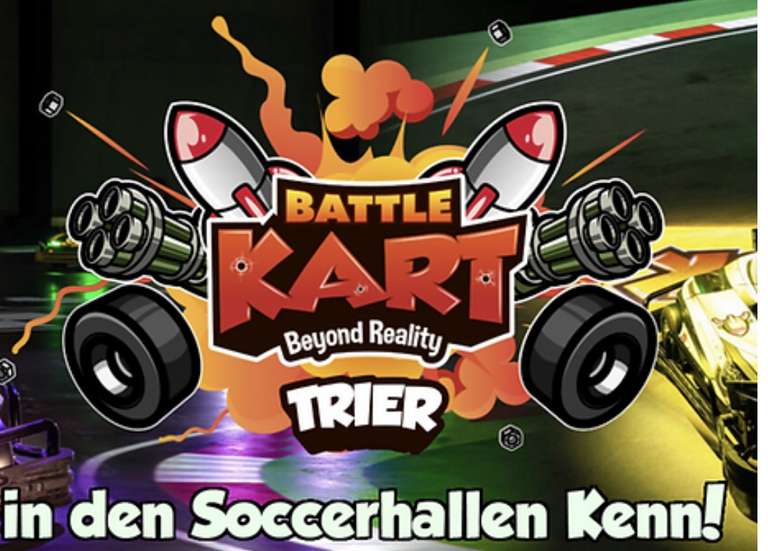 Ticket für „Battle Kart“ in Trier zum halben Preis!