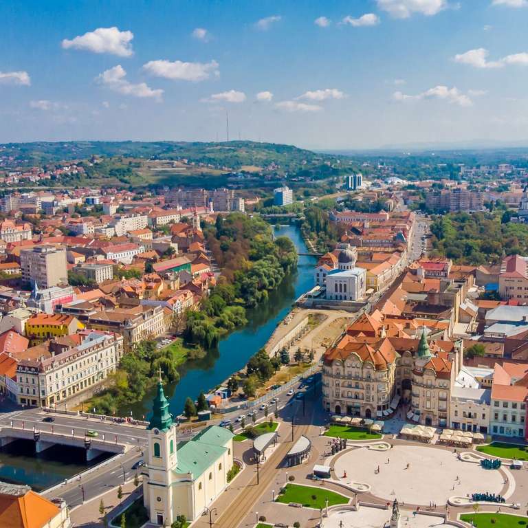 Oradea (Rumänien): Hin- und Rückflug von Düsseldorf Weeze ab effektiv 0,99€ (Visa Kreditkarte + TopCashback)