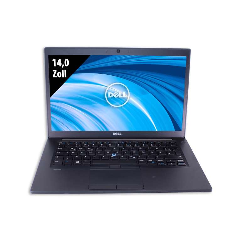 Dell Latitude 7480 Notebook / Laptop 14" FHD 100% sRGB - Intel i5-6300U 8GB RAM 250GB m.2 SSD Win 10 Pro - "Sehr gut" refurbished