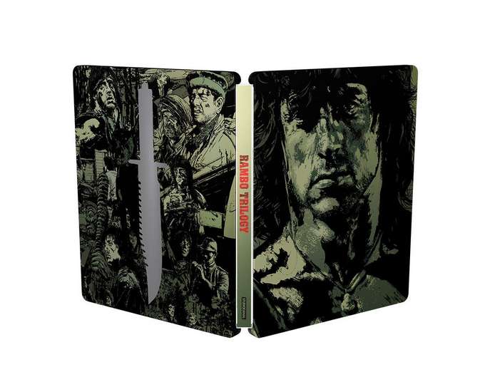 Rambo Trilogie Limited Edition Steelbook (4K Blu-ray + Blu-ray) für 31,34€ (Fnac.com)