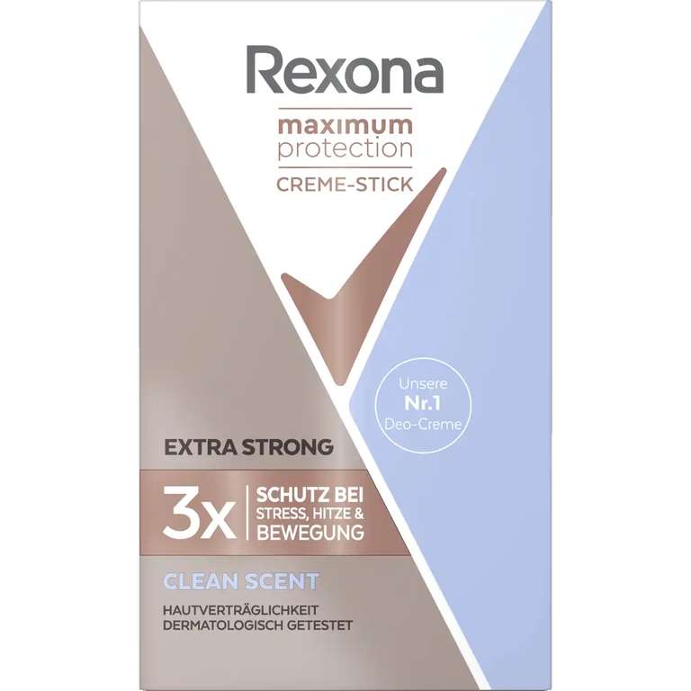 Rexona Deo's bei Rossmann mit 20% + 10% Rabatt