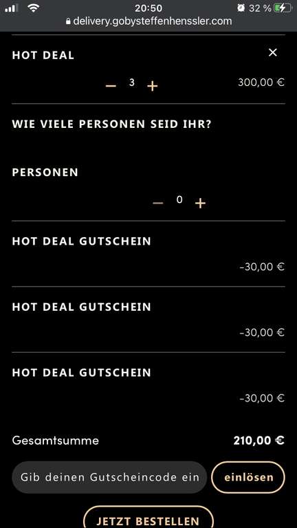 -30€/% für 100€-Gutschein und -15% direkt auf Essen bei GO by Steffen Henssler (Lokal Hamburg, Berlin, Frankfurt, München und Stuttgart)