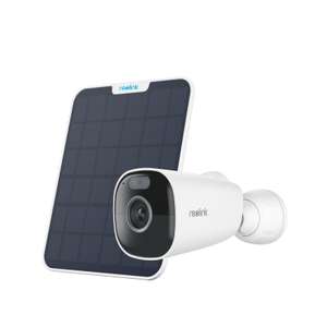 [Prime] NEUE Argus Eco Pro + Solarpanel 5MP WLAN Akku Überwachungskamera, Spotlights, 2,4/5GHz, Personen/Auto/Tiererkennung, 2-Wege-Audio