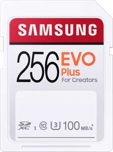 Samsung EVO Plus for Creators R100 SDXC 256GB, UHS-I U3, Class 10 [OTTO UP]