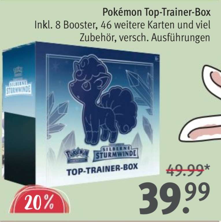 [Rossmann] Pokemon TCG - Top Trainer Box (verschiedene Ausführungen)