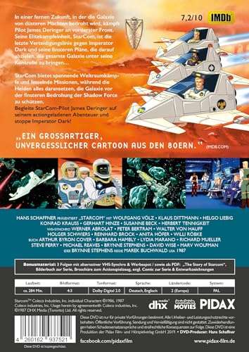 [Amazon Prime] StarCom: Das Galaxis-Team (1987) - Komplettbox - DVD - IMDB 7,1