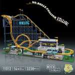 MOULD KING Achterbahn bzw. Roller Coaster (11012) für 94,34 Euro / 3.238 Klemmbausteine / 2 Motoren [Barweer.com]