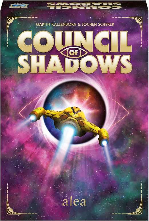 [Prime] Council of Shadows | Brettspiel für 1 - 4 Personen ab 14 Jahren | ca. 60 - 90 Minuten | BGG: 7.3 / Komplexität: 3.11
