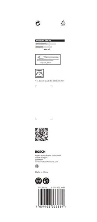 Bosch Accessories 1x Expert SelfCut Speed Flachfräsbohrer für Weichholz, Ø 14,00 mm, Länge 152 mm, Zubh. Schlagbohrmaschine, PRIME