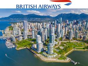 [British Airways] Flüge von München & Frankfurt nach Vancouver (Kanada) Hin- und Rückflug | November - Mai | Inkl. 23kg Handgepäck