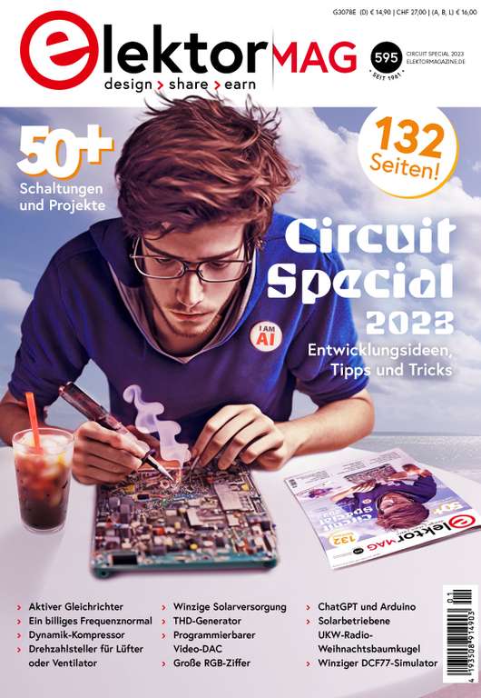 Elektor Circuit Special 2023(PDF): Kostenlos als Dankeschön für Newsletter-Anmeldung