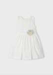 mayoral Sommersale Kinderkleidung z.B. Kleid mit Guipure für Mädchen