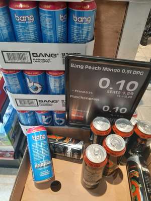 BANG Energy Drinks 0.5l für 10ct - lokal?