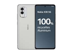 Nokia X30 5G 6,43" Smartphone mit AMOLED PureDisplay, FHD+, 6/128 GB, Gorilla Glass Victus, 3 Jahre Garantie