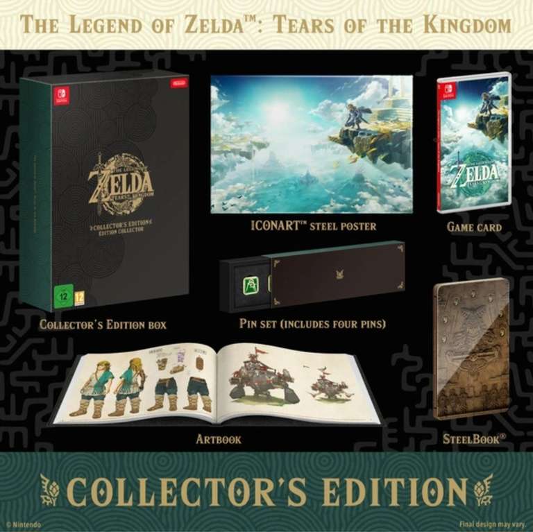 Zelda - Tears of the kingdom collector's edition