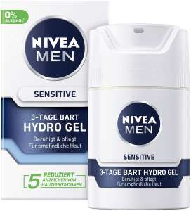 Nivea Men Sensitive 3-Tage Bart Hydro Gel (1 x 50 ml) (Prime Spar-Abo)
