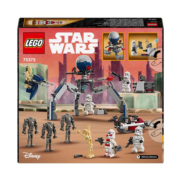 LEGO Star Wars - Clone Trooper & Battle Droid Battle Pack (75372) für 22,99 Euro [Amazon Prime/Media Markt oder Saturn Filialabholung]