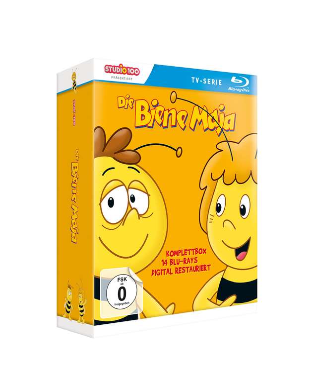 Amazon (Prime/Abholstation): Die Biene Maja - Komplettbox (Blu-ray) für 36,97€
