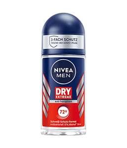 NIVEA MEN Dry Extreme Deo Roll-On (50 ml), Anti-Transpirant ( Prime)