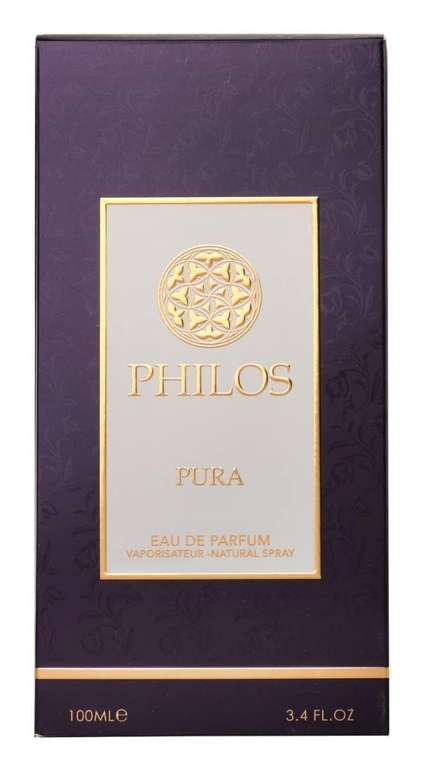 Maison Alhambra Philos Pura Eau de Parfum 100ml (Erba Pura Klon) [Amazon Marketplace / Lattafa]