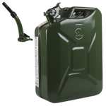 20L Metall Kraftstoffkanister grün inkl. Ausgießstutzen mit UN-Zulassung